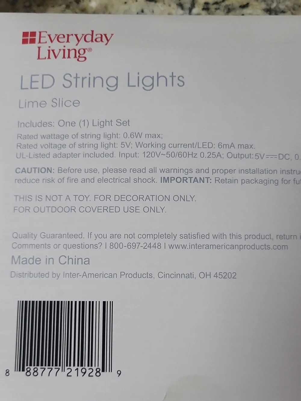 String Lights LED Lemon Lime Bundle
